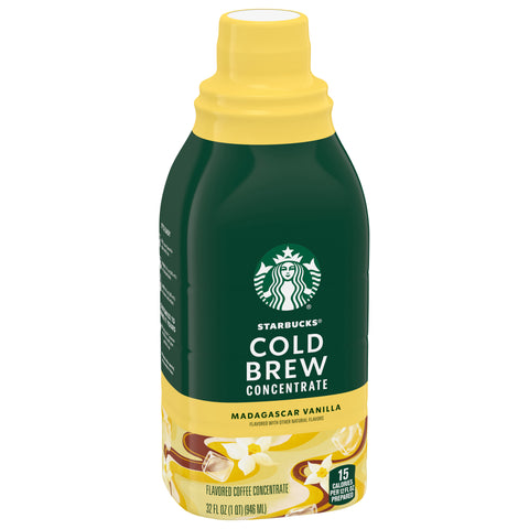 Starbucks Coffee Cold Brew Madagascar Vanilla 32 FZ