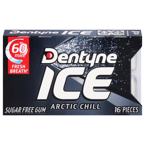 Dentyne Ice Sugar Free Arctic Chill Gum 16 ea - 16 CT 9 Pack
