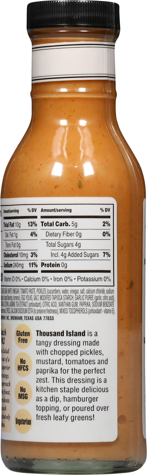 Briannas Home Style Classic Thousand Island Dressing 12 fl oz