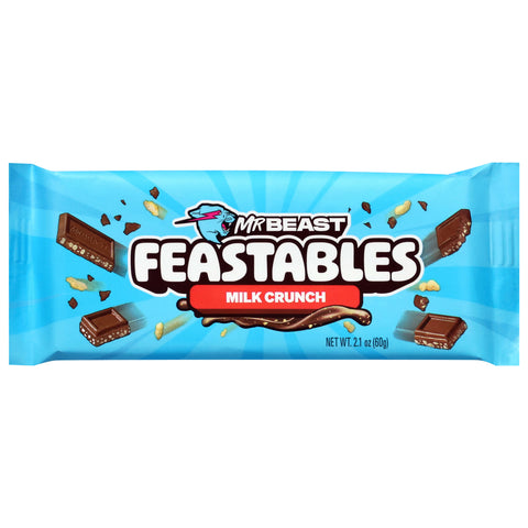Feastables Milk Crunch Milk Chocolate 2.1 oz
