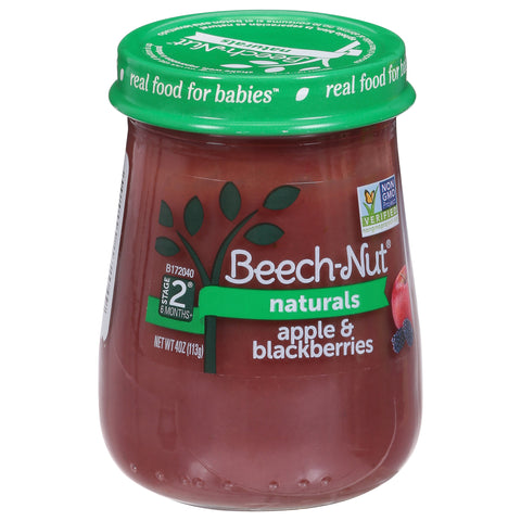 Beechnut Stage 2 Just Apple & Blackberry 4 OZ