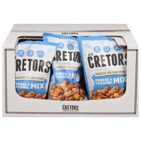 Cretors Cheese And Caramel Popcorn Mix 7.5 OZ