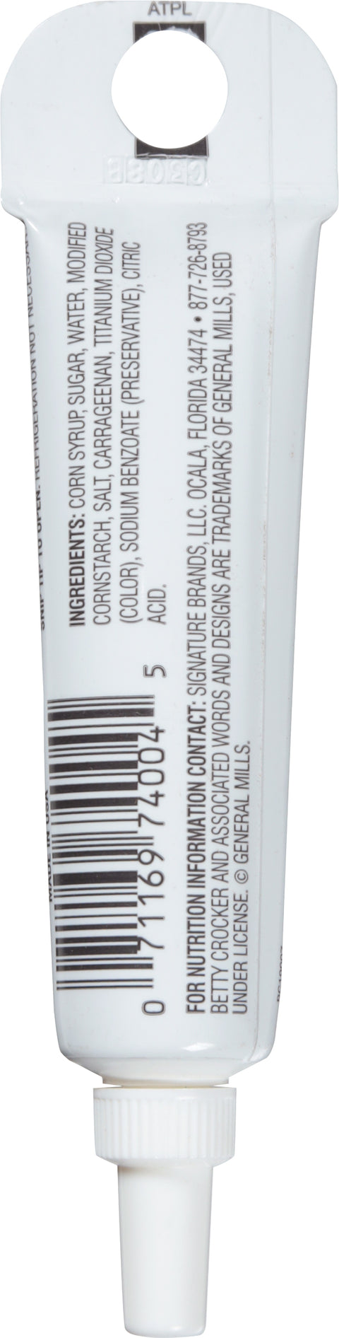 Betty Crocker Icing Gel White 0.67 OZ