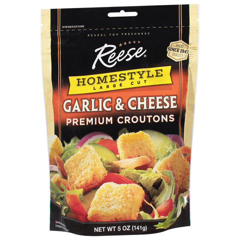 Reese Homestyle Garlic & Cheese Croutons 5 OZ