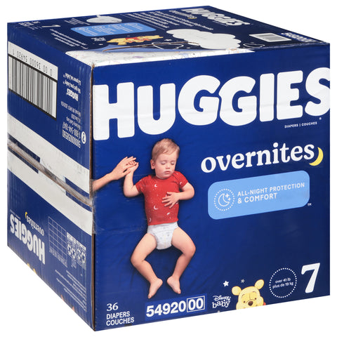 Huggies Overnites Diapers 36 ea