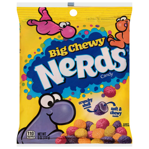 Nerds Big Chewy Candy 6 oz - 12 Pack