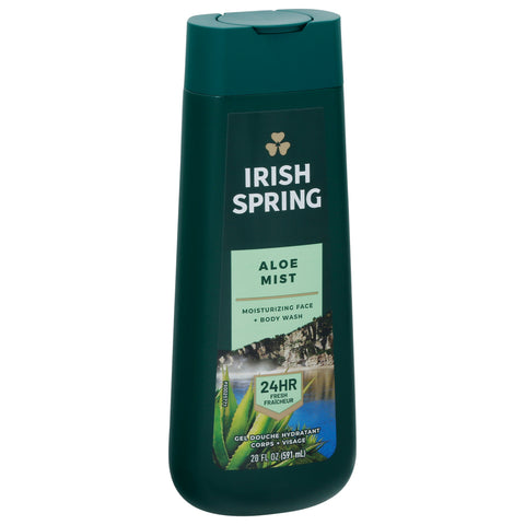Irish Spring Aloe Mist Body Wash 20 FZ