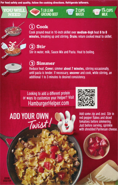 Hamburger Helper Lasagna 6.9 OZ