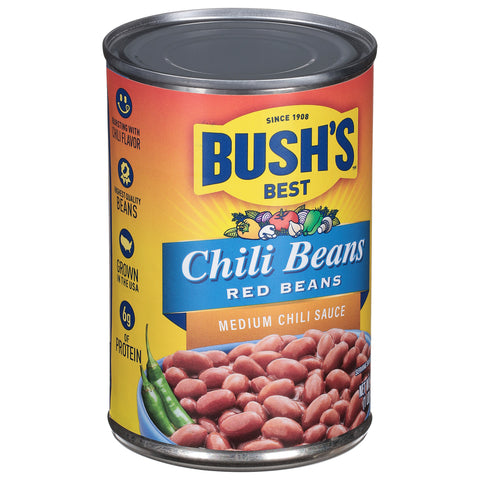 Bush's Red Medium Chili Bean 16 OZ