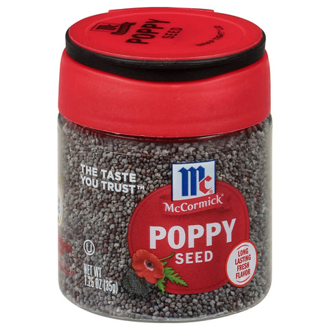 McCormick Seasoning Poppy Seed - 1.25 OZ 6 Pack