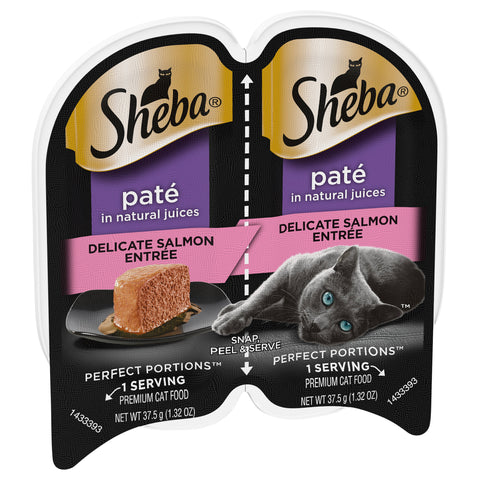 Sheba Perfect Portions Salmon Cat Food 2.64 OZ