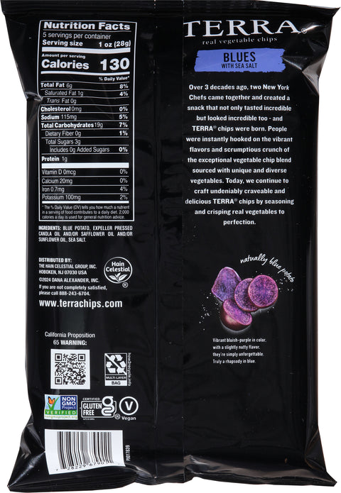 Terra Blue Potato Chips 5 OZ