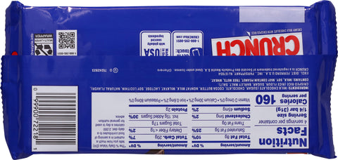 Crunch Giant Candy Bar 4.4 OZ