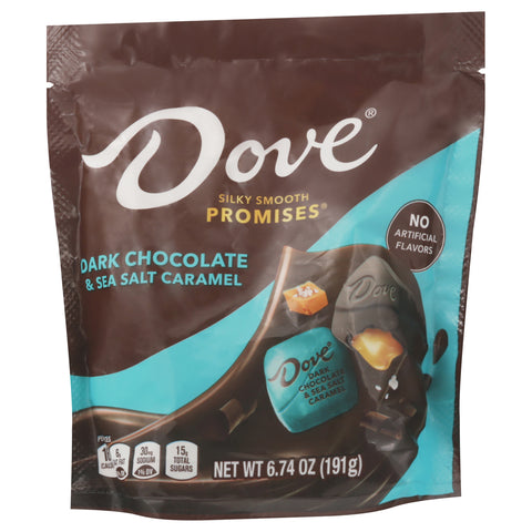 Dove Dark Chocolate & Sea Salt Caramel 6.74 oz