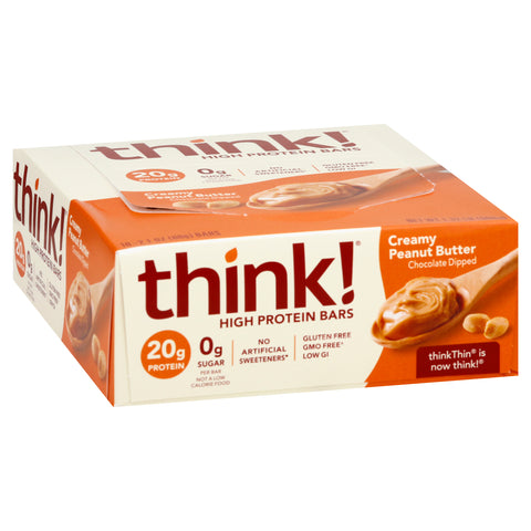 Thinkthin High Protein Creamy Peanut Butter Bar 2.1 OZ