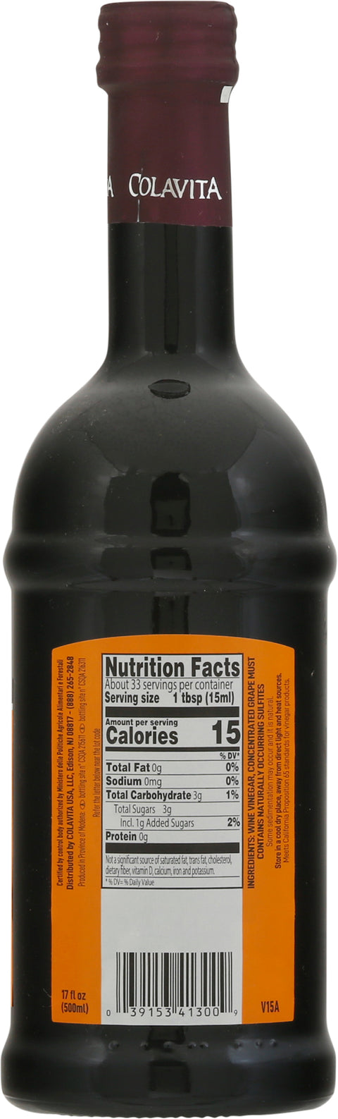 Colavita Aged Balsamic Vinegar 17 FZ