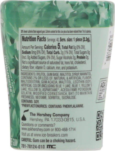 Ice Breakers Ice Cubes Spearmint 40 CT