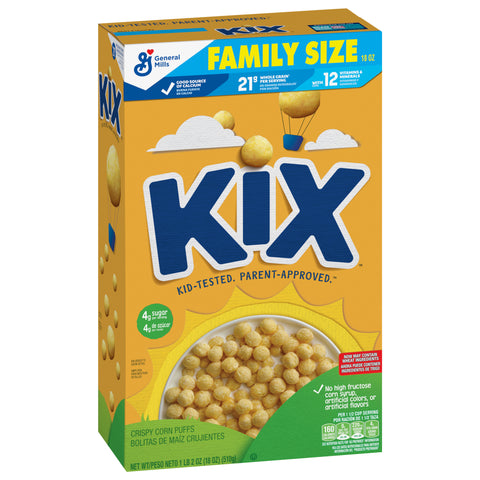 General Mills Kix Cereal 18 OZ