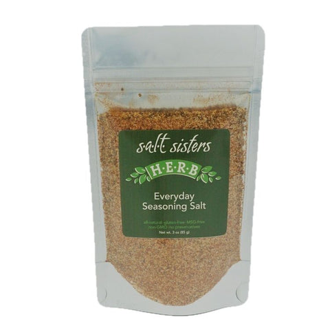 s.a.l.t. sisters Everyday Seasoning Salt - 3 OZ 6 Pack