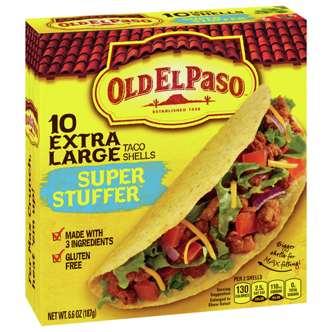 Old El Paso Shells Taco Super 6.6 OZ