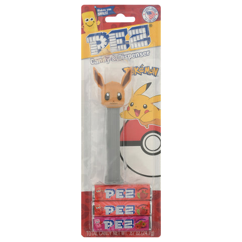 Pez Pokemon Candy & Dispenser 1 ea - 6 Pack