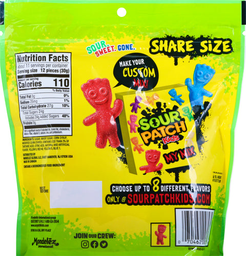 Sour Patch Kids Share Size Soft & Chewy Candy 12 oz