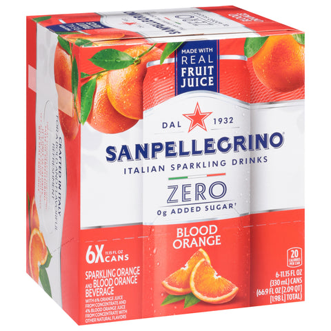 Sanpellegrino Sparkling Blood Orange Beverage 6