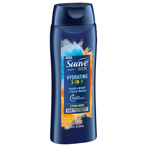 Suave Body Wash Men's 3 In 1 18 FZ