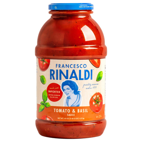 Francesco Rinaldi Sauce Pasta Tomato Basil 45 OZ