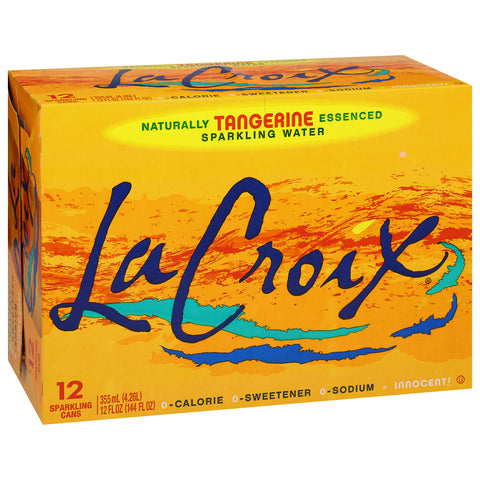 La Croix Tangerine Sparkling Water 144 FZ