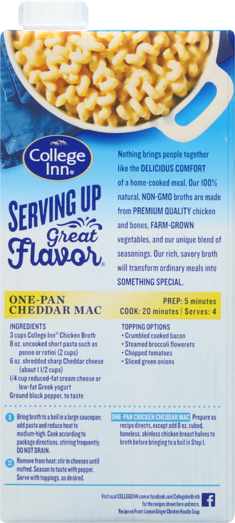 College Inn Broth Chicken 32 OZ