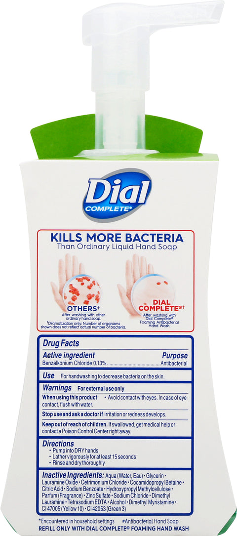 Dial Complete Antibacterial Foaming Fresh Pear Scent Hand Wash 7.5 fl oz