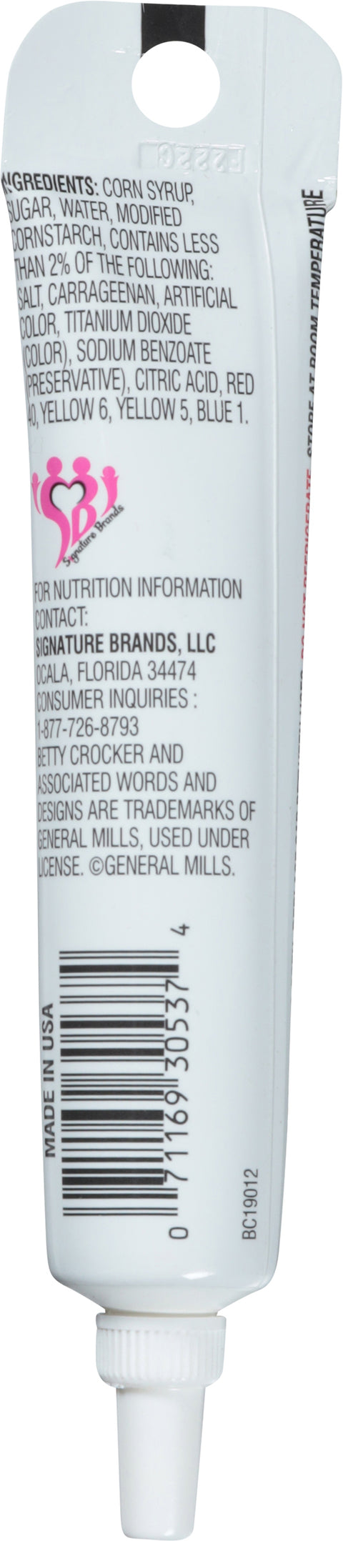 Betty Crocker Gold Metallic Writing Gel  1.2 OZ