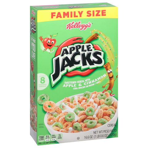 Kellogg's Apple Jacks Cereal Original 16.6oz