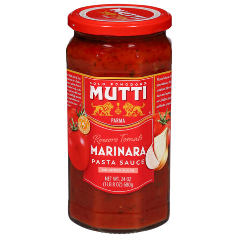 Mutti No Added Sugar Marinara Pasta Sauce 24 oz - 6 Pack
