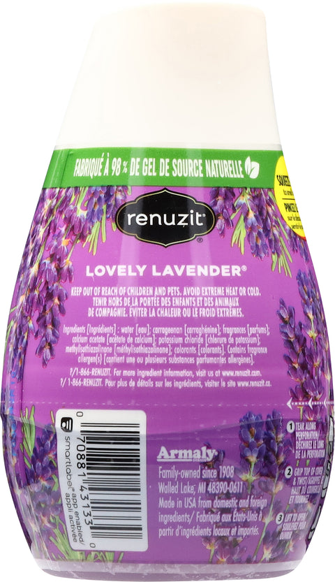 Renuzit Lovely Lavender Gel Air Freshener 7.0 oz