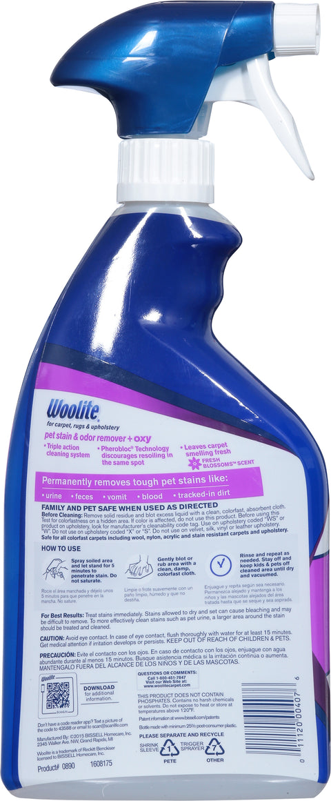 Woolite Pet Stain Remover 22 FZ