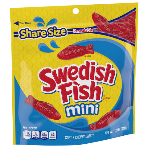 Swedish Fish Mini Candy 12 OZ