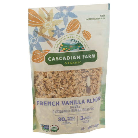 Cascadian Farm Organic Granola French Vanilla 11 OZ