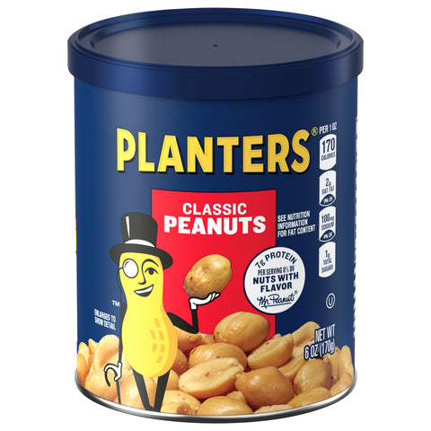 Planter's Classic Peanuts 6 OZ