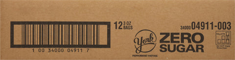 York Sugar Free Peppermint Patties 3 OZ