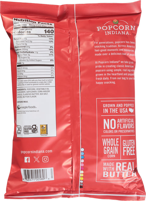 Popcorn Indiana Movie Theater Butter Popcorn 4.75 oz
