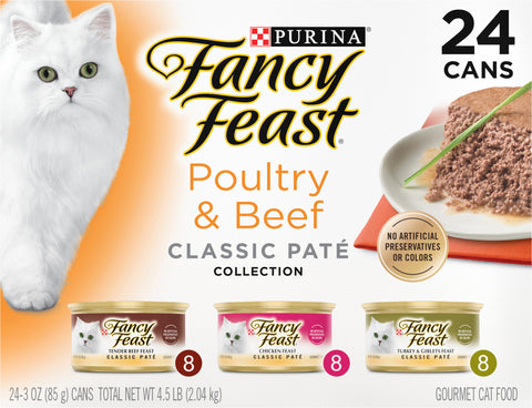 Fancy Feast Variety Cat Food 4.5 LB