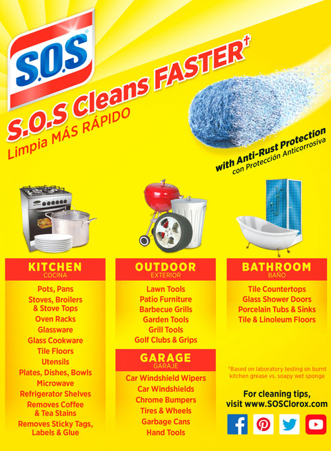 SOS Sponge Soap Pads 18 CT