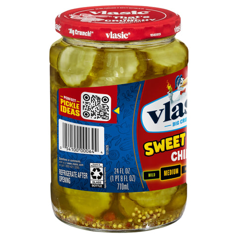 Vlasic Pickle Chips Sweet Heat 24 FZ