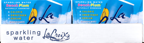 La Croix Sparkling Water Beach Plum 144 FZ