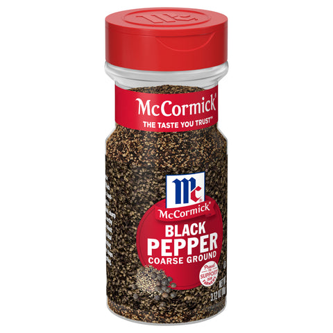 McCormick Black Pepper Coarse Ground 3.12 OZ