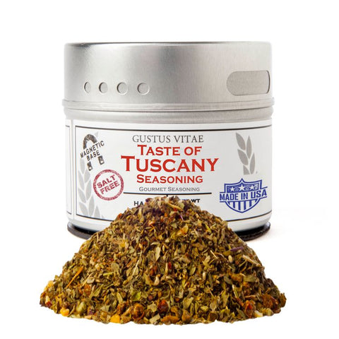 Gustus Vitae Taste of Tuscany Seasoning - 0.6 OZ 8 Pack