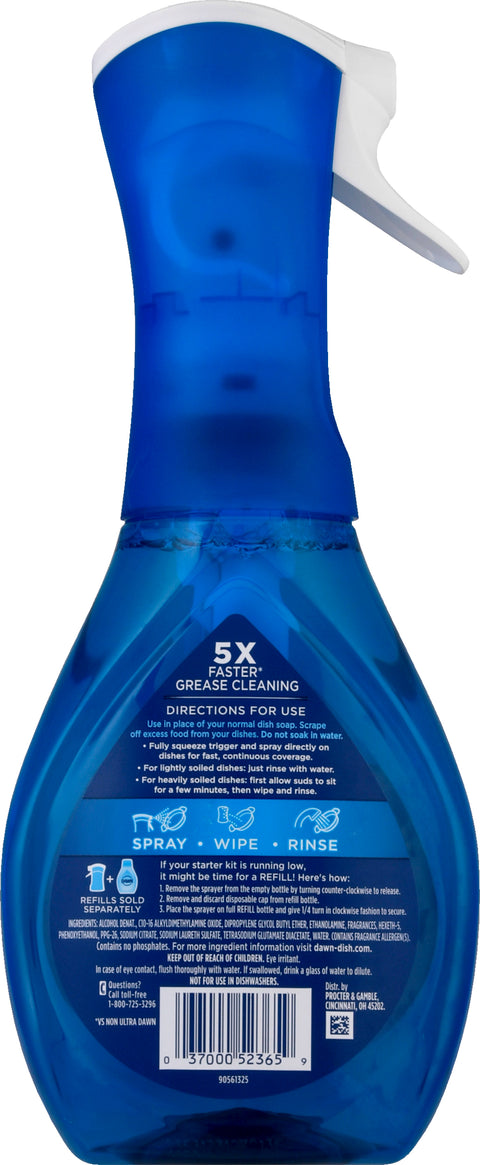 Dawn Apple Scent Dish Spray 16 FZ