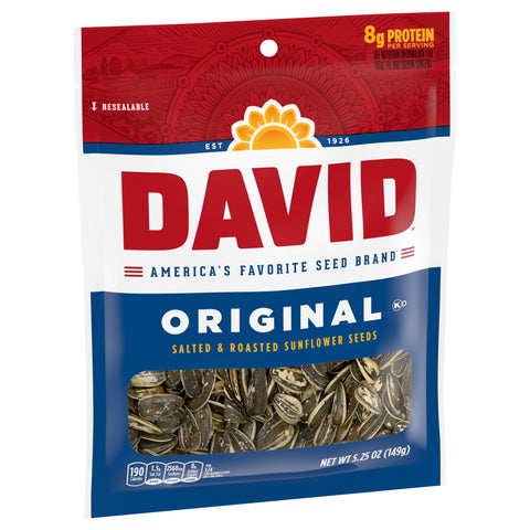 David Roasted & Salted Sunflower Seeds 5.25 OZ